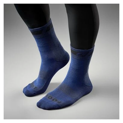 Paar Gripgrab Merino Winter Blue Nachtsocken 4 Paar Gripgrab Merino Winter Blue Nachtsocken – Bild 2