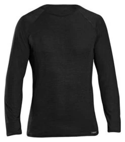 GripGrab Merino Polyfibre Langarm Winter Base Layer Schwarz