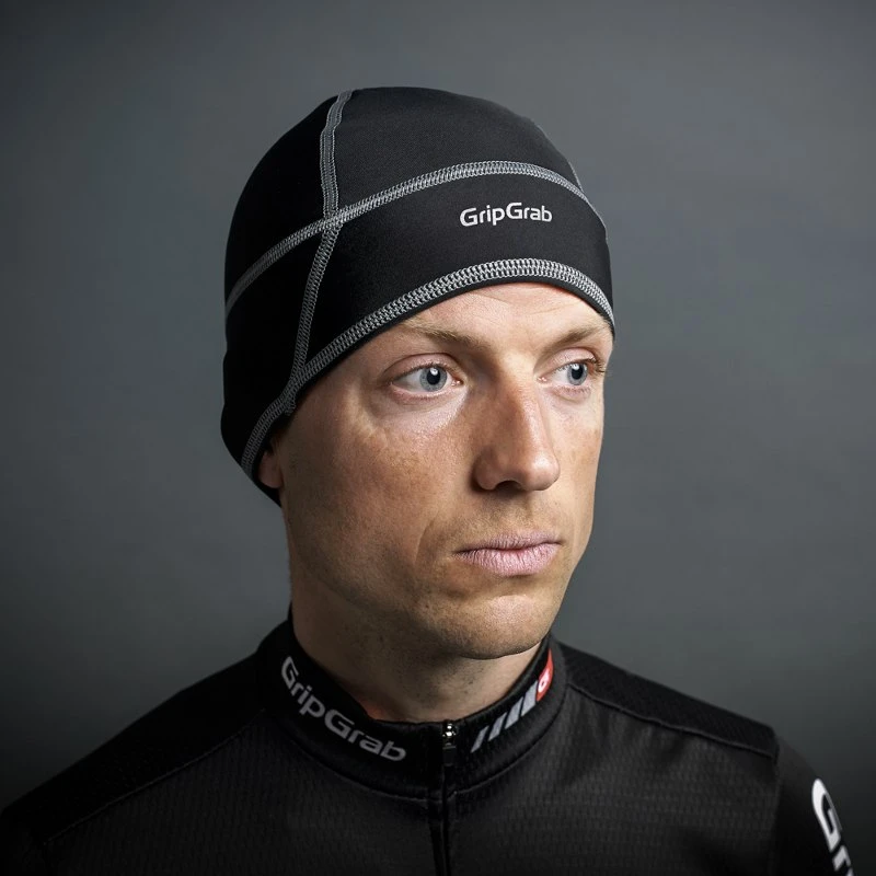 GripGrab Lightweight Thermal Skull Cap Mütze - Black 4 GripGrab Lightweight Thermal Skull Cap Mütze - Black – Bild 2