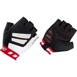GripGrab WorldCup Gepolsterter Kurzfinger Handschuhe - Red/White