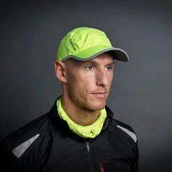 GripGrab Hi-Vis Leichte Running Cap - Yellow Hi-Vis -Gripgrab 254273 01 d 500764