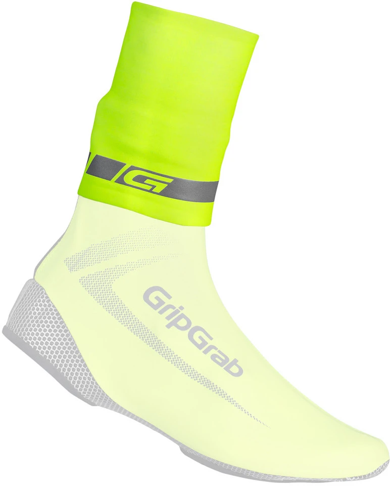 GripGrab CyclinGaiter Hi-Vis Rainy Weather Regenstulpe 3 GripGrab CyclinGaiter Hi-Vis Rainy Weather Regenstulpe