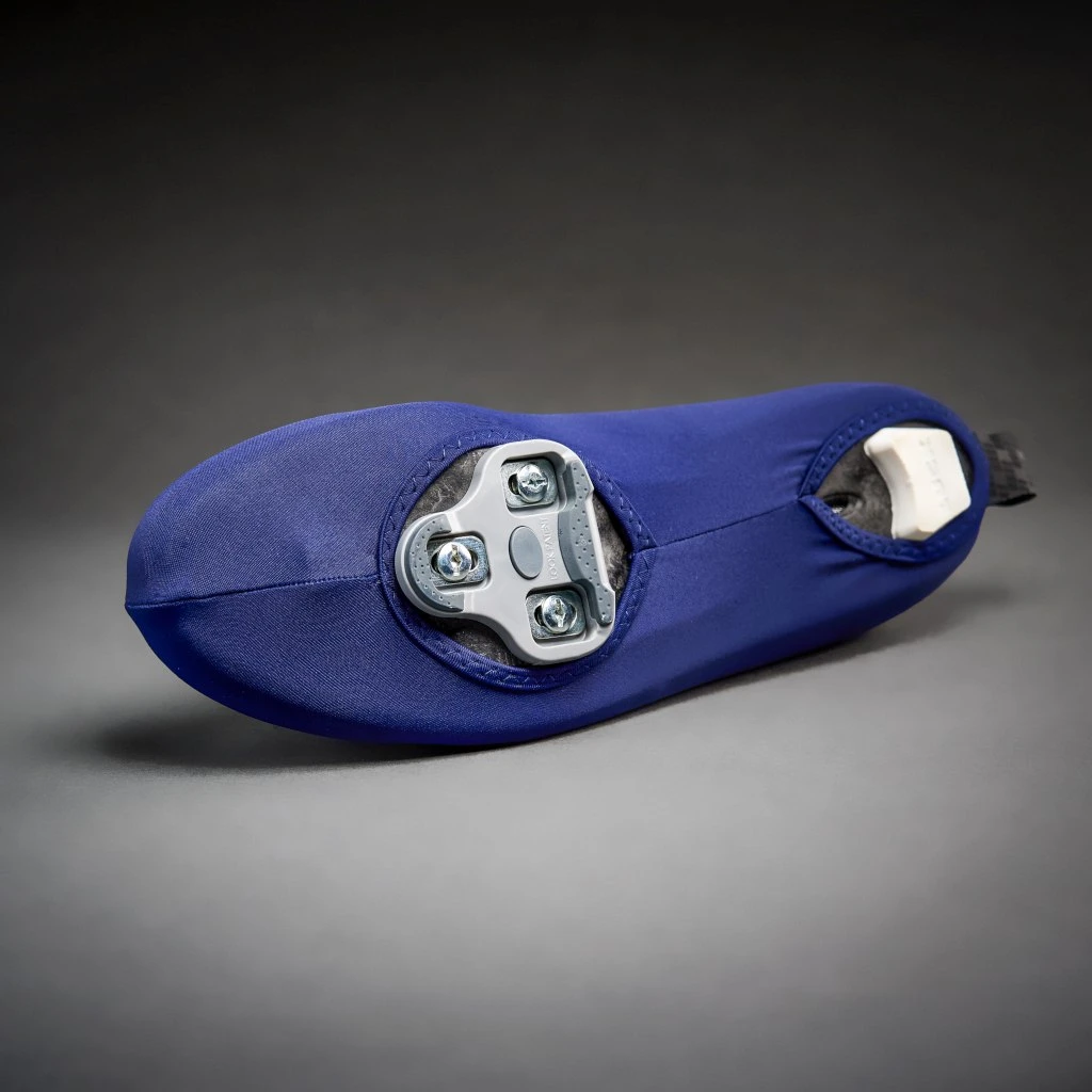 GripGrab RaceAero II Lightweight Lycra Überschuh - Navy Blue 4 GripGrab RaceAero II Lightweight Lycra Überschuh - Navy Blue – Bild 2