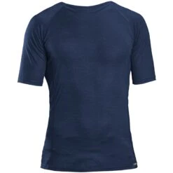 GripGrab Merino Polyfiber Kurzärmeliges Unterhemd - Navy