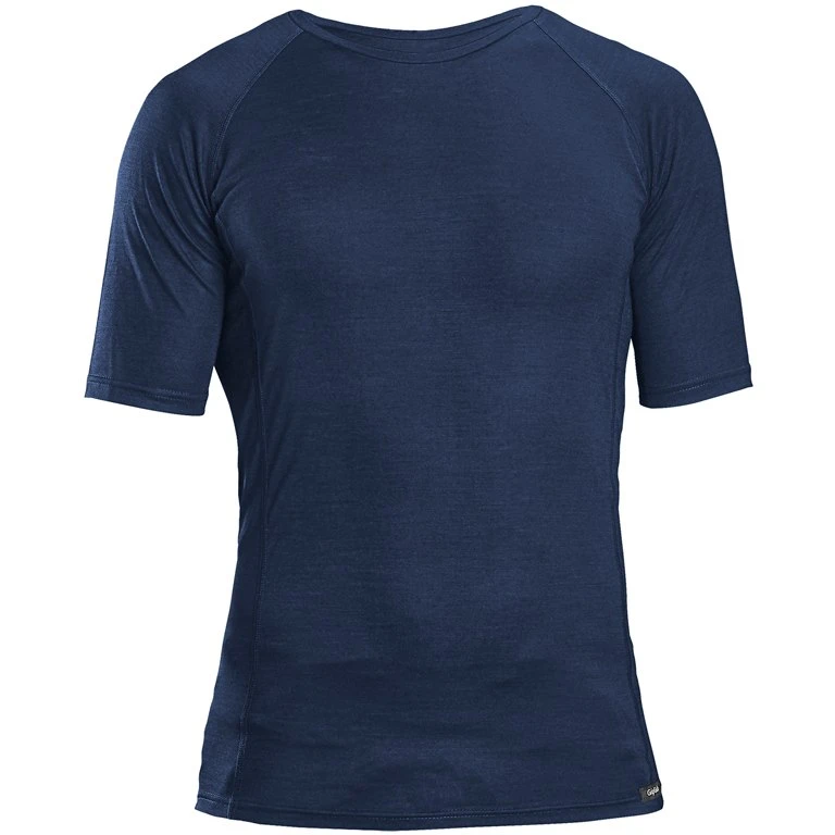 GripGrab Merino Polyfiber Kurzärmeliges Unterhemd - Navy 3 GripGrab Merino Polyfiber Kurzärmeliges Unterhemd - Navy