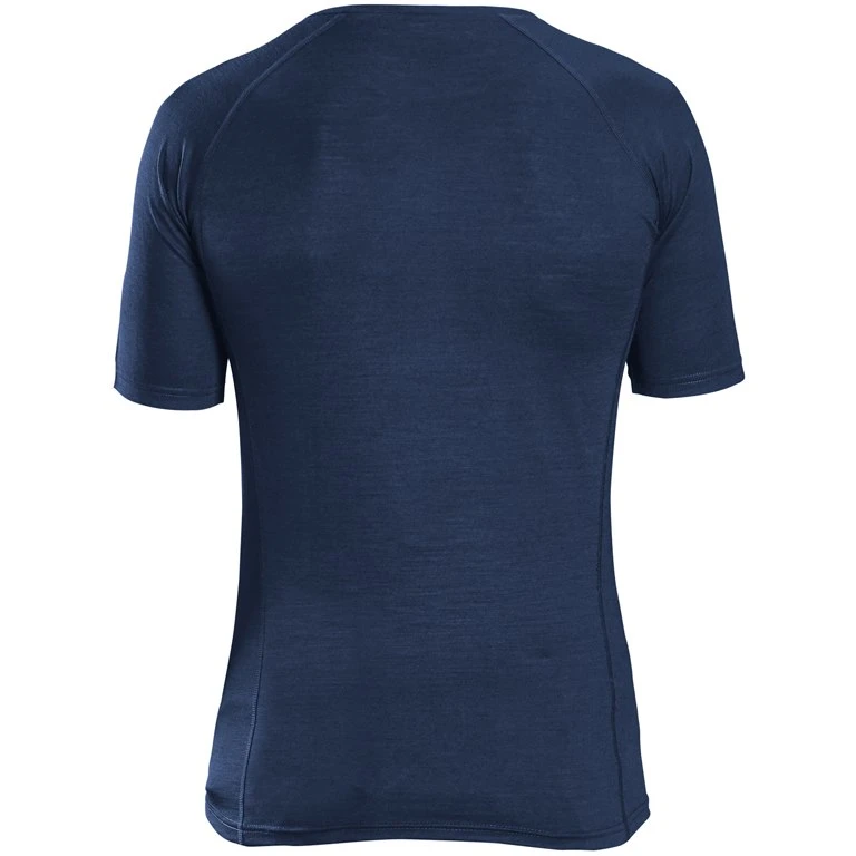 GripGrab Merino Polyfiber Kurzärmeliges Unterhemd - Navy 4 GripGrab Merino Polyfiber Kurzärmeliges Unterhemd - Navy – Bild 2