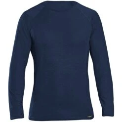 GripGrab Merino Polyfiber Langärmeliges Unterhemd - Navy Blue