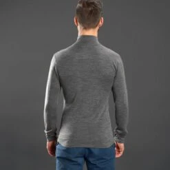 GripGrab Merino 1/2 Zip Langärmeliges Unterhemd - Grey 15 GripGrab Merino 1/2 Zip Langärmeliges Unterhemd - Grey -Gripgrab 347819 03 d 741968