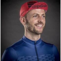 GripGrab Leichte Sommer Cycling Radmütze - Red/black -Gripgrab 366536 02 d 791328