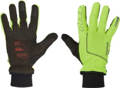 GripGrab Windster Hi-Vis Windproof Winter Ganzfinger-Handschuhe