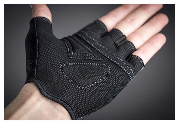 GripGrab Rouleur Damen Kurz Handschuhe Grau Schwarz 4 GripGrab Rouleur Damen Kurz Handschuhe Grau Schwarz – Bild 2