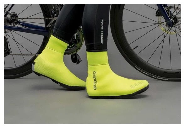 GripGrab Arctic Waterproof Winter-Überschuhe Hi-Vis Yellow 4 GripGrab Arctic Waterproof Winter-Überschuhe Hi-Vis Yellow – Bild 2