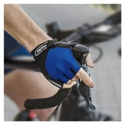 GripGrab ProGel Padded Short Finger Glove Navy -Gripgrab 5ca336625963d