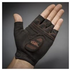 GripGrab SuperGel Padded Short Finger Glove Navy -Gripgrab 5ca33664233c6