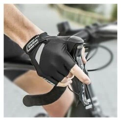 GripGrab SuperGel Padded Short Finger Glove Black 8 GripGrab SuperGel Padded Short Finger Glove Black -Gripgrab 5ca33666cff52
