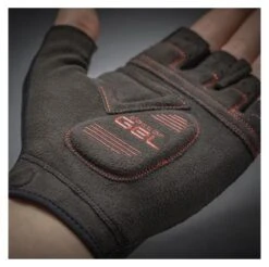 GripGrab SuperGel Padded Short Finger Glove Black 9 GripGrab SuperGel Padded Short Finger Glove Black -Gripgrab 5ca336674242d