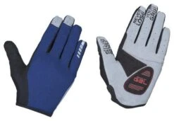 GripGrab Shark Padded Full Finger Glove Navy