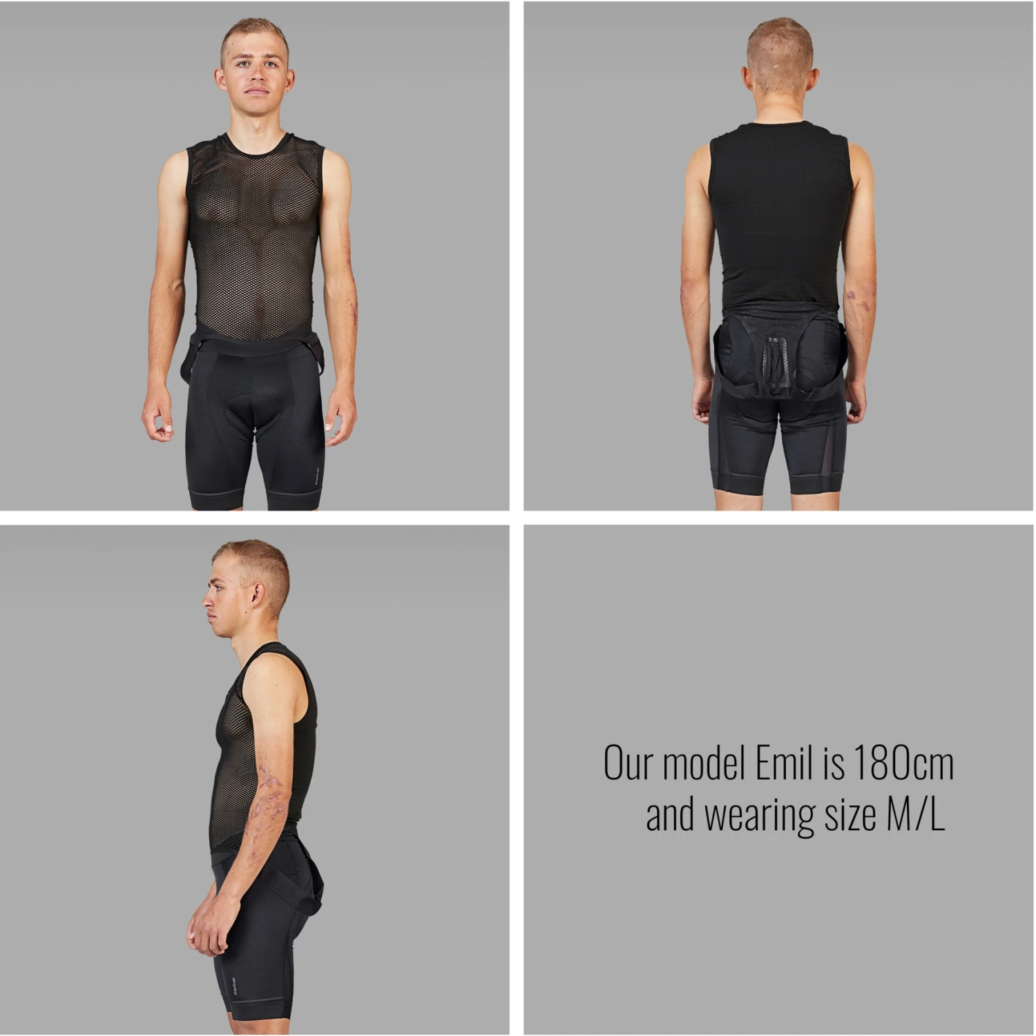 GripGrab 3-Season Unterhemd Ärmellos - Black 4 GripGrab 3-Season Unterhemd Ärmellos - Black – Bild 2