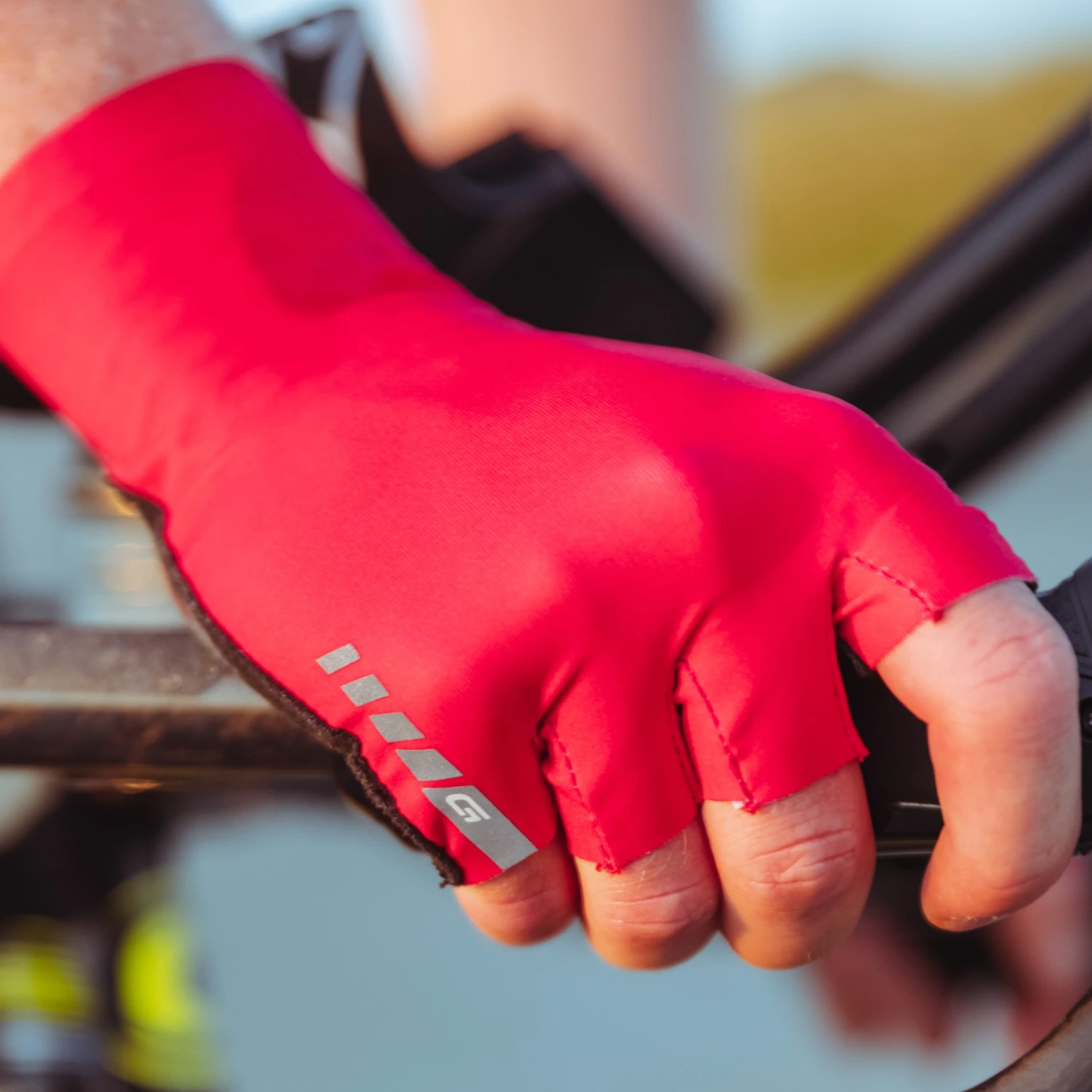 GripGrab Aero TT Kurzfinger Handschuhe - Red 7 GripGrab Aero TT Kurzfinger Handschuhe - Red – Bild 5