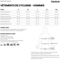 GripGrab Gravelin Merinotech Thermo Langarmtrikot - Schwarz -Gripgrab gripgrab aquarepel water resistant bib shorts black 19 1557865 3