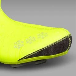 GripGrab Arctic Wasserdichter Deep Winter Hi-Vis Überschuhe - Yellow Hi-Vis -Gripgrab gripgrab arctic waterproof deep winter hi vis shoe cover yellow hi vis 12 1094081
