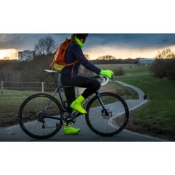 GripGrab Arctic Wasserdichter Deep Winter Hi-Vis Überschuhe - Yellow Hi-Vis -Gripgrab gripgrab arctic waterproof deep winter hi vis shoe cover yellow hi vis 5 1078212