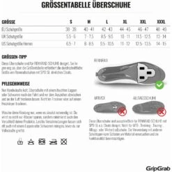 GripGrab Arctic Wasserdichter Deep Winter Überschuhe - Schwarz -Gripgrab gripgrab arctic waterproof deep winter shoe cover black 10 1094066 2