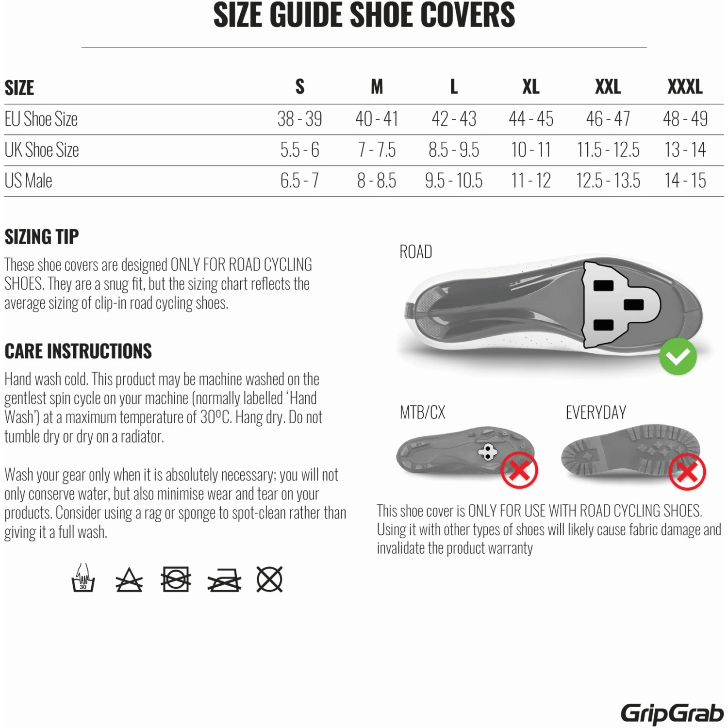 GripGrab RaceThermo Hi-Vis Wasserdichter Winter Überschuh - Yellow Hi-Vis 21 GripGrab RaceThermo Hi-Vis Wasserdichter Winter Überschuh - Yellow Hi-Vis – Bild 19