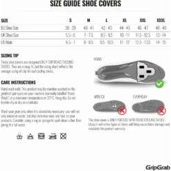 GripGrab RaceThermo Wasserdichte Winter Überschuhe - Black -Gripgrab gripgrab arctic waterproof deep winter shoe cover black 9 1094065 3