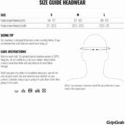 GripGrab Aviator Winddichte Thermal Unterhelm Mütze - Schwarz -Gripgrab gripgrab aviator windproof thermal skull cap black 13 1094662