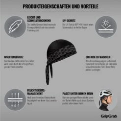 GripGrab Bandana - Black -Gripgrab gripgrab bandana black 12 1189010