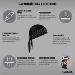 GripGrab Bandana - Black -Gripgrab gripgrab bandana black 13 1189011