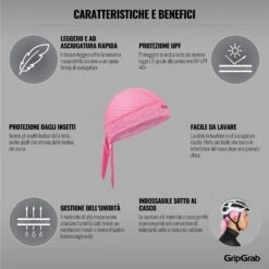 GripGrab Bandana - Pink 30 GripGrab Bandana - Pink -Gripgrab gripgrab bandana pink 7 1189191