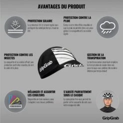 GripGrab Classic Cycling Cap - Radmütze - Schwarz -Gripgrab gripgrab classic cycling cap black 3 1189276