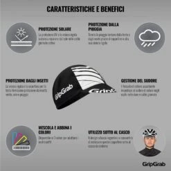 GripGrab Classic Cycling Cap - Radmütze - Schwarz -Gripgrab gripgrab classic cycling cap black 4 1189278