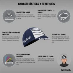 GripGrab Classic Cycling Cap - Radmütze - Navy -Gripgrab gripgrab classic cycling cap navy 6 1189320