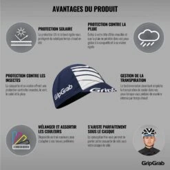 GripGrab Classic Cycling Cap - Radmütze - Navy -Gripgrab gripgrab classic cycling cap navy 7 1189321