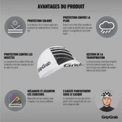 GripGrab Classic Cycling Cap - Radmütze - Weiß -Gripgrab gripgrab classic cycling cap white 6 1189336