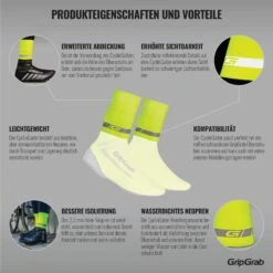 GripGrab CyclinGaiter Hi-Vis Regen Überschuhabdichtung - Yellow Hi-Vis 26 GripGrab CyclinGaiter Hi-Vis Regen Überschuhabdichtung - Yellow Hi-Vis -Gripgrab gripgrab cyclingaiter hi vis rainy weather ankle cuff yellow hi vis 2 1093957