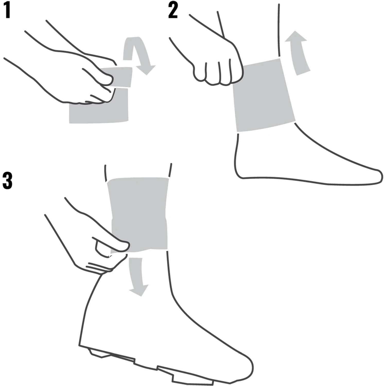 GripGrab CyclinGaiter Hi-Vis Regen Überschuhabdichtung - Yellow Hi-Vis 10 GripGrab CyclinGaiter Hi-Vis Regen Überschuhabdichtung - Yellow Hi-Vis – Bild 8