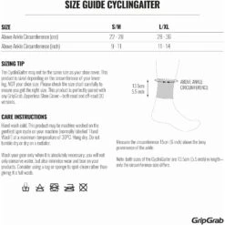 GripGrab Arctic X Wasserdichter Deep Winter MTB Überschuh - Black -Gripgrab gripgrab cyclingaiter rainy weather ankle cuff black 5 1093926 2