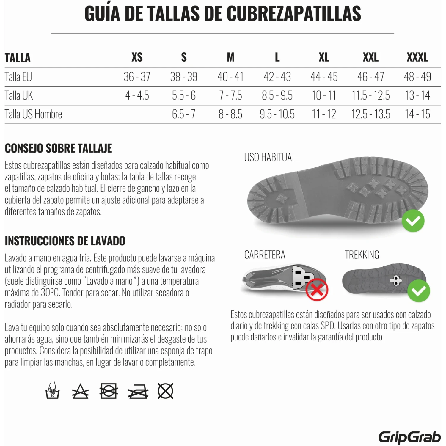 GripGrab DryFoot 2 Regenschutz Überschuhe Alltagsschuhe - Schwarz 17 GripGrab DryFoot 2 Regenschutz Überschuhe Alltagsschuhe - Schwarz – Bild 15
