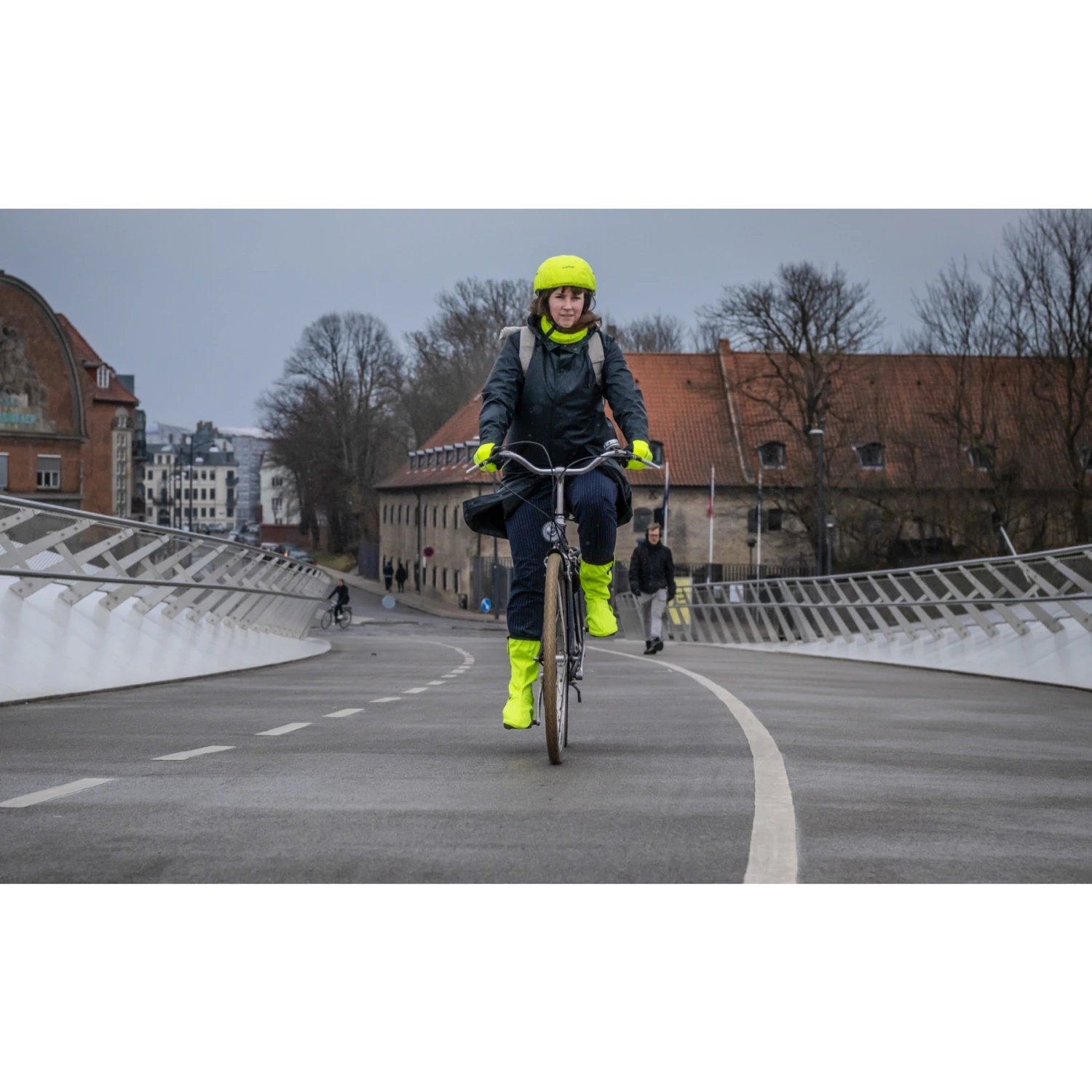 GripGrab DryFoot 2 Regenschutz Überschuhe Alltagsschuhe - Yellow Hi-Vis 15 GripGrab DryFoot 2 Regenschutz Überschuhe Alltagsschuhe - Yellow Hi-Vis – Bild 13