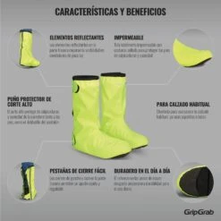 GripGrab DryFoot 2 Regenschutz Überschuhe Alltagsschuhe - Yellow Hi-Vis 24 GripGrab DryFoot 2 Regenschutz Überschuhe Alltagsschuhe - Yellow Hi-Vis -Gripgrab gripgrab dryfoot waterproof everyday shoe covers 2 yellow hi vis 5 1094297