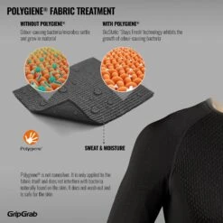 GripGrab Expert Nahtloses Thermo LS Funktionsunterhemd 2 - Black -Gripgrab gripgrab expert seamless long sleeve thermal base layer 2 black 7 1095073