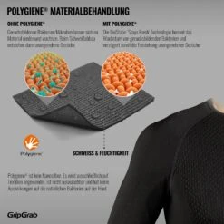 GripGrab Expert Nahtloses Thermo LS Funktionsunterhemd 2 - Black -Gripgrab gripgrab expert seamless long sleeve thermal base layer 2 black 8 1095074