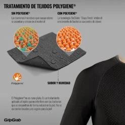 GripGrab Expert Nahtloses Thermo LS Funktionsunterhemd 2 - Black -Gripgrab gripgrab expert seamless long sleeve thermal base layer 2 black 9 1095075