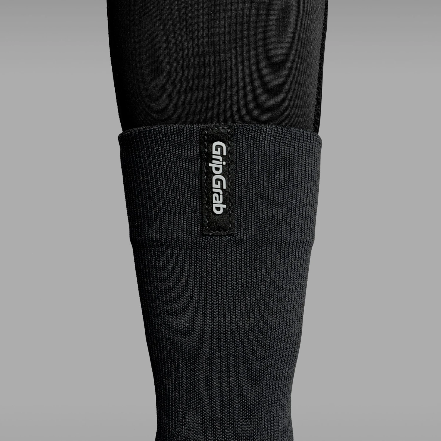 GripGrab Flandrien Wasserdichte Gestrickte Rennrad Überschuhe - Black 6 GripGrab Flandrien Wasserdichte Gestrickte Rennrad Überschuhe - Black – Bild 4