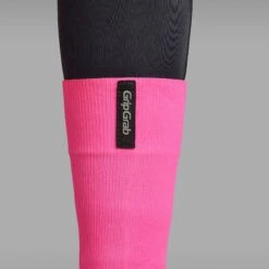 GripGrab Flandrien Wasserdichte Gestrickte Rennrad Überschuhe - Pink -Gripgrab gripgrab flandrien waterproof knitted road shoe covers pink 8 1094256