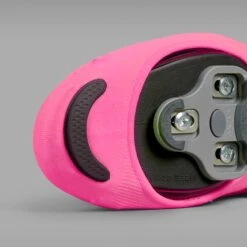 GripGrab Flandrien Wasserdichte Gestrickte Rennrad Überschuhe - Pink -Gripgrab gripgrab flandrien waterproof knitted road shoe covers pink 9 1094257